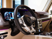 AMG Gクラス G63 AMGﾚｻﾞｰｴｸｽｸﾙｰｼﾌﾞPKG　正規D車 1ｵｰﾅｰ 左H Meｺﾈｸﾄ ﾍﾞｰｼﾞｭ革 ｻﾝﾙｰﾌ 純正ﾅﾋﾞTV Burmester AMGﾊﾟﾌｫｰﾏﾝｽEX AMG20ｲﾝﾁAW OPｶﾗｰ　2年保証