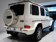 AMG Gクラス G63 AMGﾚｻﾞｰｴｸｽｸﾙｰｼﾌﾞPKG　正規D車 1ｵｰﾅｰ 左H Meｺﾈｸﾄ ﾍﾞｰｼﾞｭ革 ｻﾝﾙｰﾌ 純正ﾅﾋﾞTV Burmester AMGﾊﾟﾌｫｰﾏﾝｽEX AMG20ｲﾝﾁAW OPｶﾗｰ　2年保証