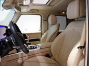 AMG Gクラス G63 AMGﾚｻﾞｰｴｸｽｸﾙｰｼﾌﾞPKG　正規D車 1ｵｰﾅｰ 左H Meｺﾈｸﾄ ﾍﾞｰｼﾞｭ革 ｻﾝﾙｰﾌ 純正ﾅﾋﾞTV Burmester AMGﾊﾟﾌｫｰﾏﾝｽEX AMG20ｲﾝﾁAW OPｶﾗｰ　2年保証