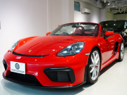 ポルシェ 718スパイダー PDK 正規D車 ｽﾊﾟｲﾀﾞｰｸﾗｼｯｸｲﾝﾃﾘｱ 18Wayｽﾎﾟｰﾂｼｰﾄ PCMﾅﾋﾞ Bｶﾒﾗ PASM ｽﾎﾟｴｸﾞ 20ｲﾝﾁ718ｽﾊﾟｲﾀﾞｰAW 新車保証付