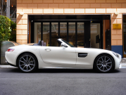 AMG GT ﾛｰﾄﾞｽﾀｰ AMGﾊﾟﾌｫｰﾏﾝｽｼｰﾄPKG　正規D車 ﾍﾞｰｼﾞｭ幌 右H ﾏﾛﾝ革 ｼｰﾄﾋｰﾀｰ&ﾍﾞﾝﾁﾚｰﾀｰ 純正ﾅﾋﾞTV ﾌﾙｾｸﾞ Bｶﾒﾗ ｶｰﾎﾞﾝｽﾃｯﾌﾟ LEDﾗｲﾄ 19/20ｲﾝﾁAW　2年保証