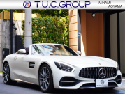 AMG GT ﾛｰﾄﾞｽﾀｰ AMGﾊﾟﾌｫｰﾏﾝｽｼｰﾄPKG　正規D車 ﾍﾞｰｼﾞｭ幌 右H ﾏﾛﾝ革 ｼｰﾄﾋｰﾀｰ&ﾍﾞﾝﾁﾚｰﾀｰ 純正ﾅﾋﾞTV ﾌﾙｾｸﾞ Bｶﾒﾗ ｶｰﾎﾞﾝｽﾃｯﾌﾟ LEDﾗｲﾄ 19/20ｲﾝﾁAW　2年保証