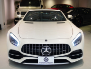 AMG GT ﾛｰﾄﾞｽﾀｰ AMGﾊﾟﾌｫｰﾏﾝｽｼｰﾄPKG　正規D車 ﾍﾞｰｼﾞｭ幌 右H ﾏﾛﾝ革 ｼｰﾄﾋｰﾀｰ&ﾍﾞﾝﾁﾚｰﾀｰ 純正ﾅﾋﾞTV ﾌﾙｾｸﾞ Bｶﾒﾗ ｶｰﾎﾞﾝｽﾃｯﾌﾟ LEDﾗｲﾄ 19/20ｲﾝﾁAW　2年保証