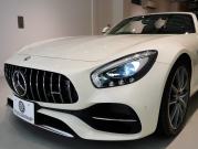AMG GT ﾛｰﾄﾞｽﾀｰ AMGﾊﾟﾌｫｰﾏﾝｽｼｰﾄPKG　正規D車 ﾍﾞｰｼﾞｭ幌 右H ﾏﾛﾝ革 ｼｰﾄﾋｰﾀｰ&ﾍﾞﾝﾁﾚｰﾀｰ 純正ﾅﾋﾞTV ﾌﾙｾｸﾞ Bｶﾒﾗ ｶｰﾎﾞﾝｽﾃｯﾌﾟ LEDﾗｲﾄ 19/20ｲﾝﾁAW　2年保証