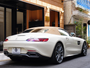 AMG GT ﾛｰﾄﾞｽﾀｰ AMGﾊﾟﾌｫｰﾏﾝｽｼｰﾄPKG　正規D車 ﾍﾞｰｼﾞｭ幌 右H ﾏﾛﾝ革 ｼｰﾄﾋｰﾀｰ&ﾍﾞﾝﾁﾚｰﾀｰ 純正ﾅﾋﾞTV ﾌﾙｾｸﾞ Bｶﾒﾗ ｶｰﾎﾞﾝｽﾃｯﾌﾟ LEDﾗｲﾄ 19/20ｲﾝﾁAW　2年保証