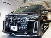 トヨタ アルファード アルファードSCパッケージ 1オーナー モデリスタエアロ OP20AW 黒革 ツインムーンルーフ 10.5インチナビTV JBLサウンド パノラミックビューモニター 3眼LEDヘッドライト デジタルインナーミラー 両側Pドア ACC プリクラッシュ 2年保証付