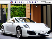 ポルシェ 911(Type991.2) ｶﾚﾗ4 ｽﾎﾟｰﾂｸﾛﾉPKG　右H ﾌﾙﾚｻﾞｰﾂｰﾄﾝｲﾝﾃﾘｱ 赤革 純正PCMﾅﾋﾞ CarPlay Bｶﾒﾗ ﾊﾟｰｸｱｼｽﾄ ｶﾚﾗS20AW　2年保証付