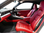 ポルシェ 911(Type991.2) ｶﾚﾗ4 ｽﾎﾟｰﾂｸﾛﾉPKG　右H ﾌﾙﾚｻﾞｰﾂｰﾄﾝｲﾝﾃﾘｱ 赤革 純正PCMﾅﾋﾞ CarPlay Bｶﾒﾗ ﾊﾟｰｸｱｼｽﾄ ｶﾚﾗS20AW　2年保証付