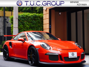 ポルシェ 911(Type991.1) GT3 RS　正規D車 左H ｽﾎﾟｰﾂｸﾛﾉ ｶｰﾎﾞﾝﾊﾞｹｯﾄ ｶｰﾎﾞﾝ&ﾌﾙﾚｻﾞｰｲﾝﾃﾘｱ PCCB Fﾘﾌﾀｰ ｽﾎﾟｴｸﾞ ﾅﾋﾞTV OPｶﾗｰ　2年保証付