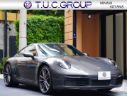 ポルシェ 911(Type992) ｶﾚﾗS ｽﾎﾟｰﾂｸﾛﾉPKG　正規D車 右H ｴﾝﾄﾘｰD ﾌﾙﾚｻﾞｰﾂｰﾄﾝｲﾝﾃﾘｱ 赤革 純正PCMﾅﾋﾞ CarPlay ｱｸﾃｨﾌﾞｾｰﾌﾃｨ ｻﾗｳﾝﾄﾞｶﾒﾗ ｶﾚﾗｸﾗｼｯｸ20/21AW　2年保証
