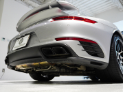 ポルシェ 911(Type991.2) ﾀｰﾎﾞS ｽﾎﾟｰﾂｸﾛﾉPKG　MY17 ｴﾝﾄﾘ‐D ﾚｻﾞｰｲﾝﾃﾘｱ 黒革 PCMﾅﾋﾞ Carplay PCCB ﾌﾞﾙﾒｽﾀｰS 　2年保証付