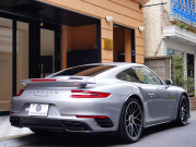 ポルシェ 911(Type991.2) ﾀｰﾎﾞS ｽﾎﾟｰﾂｸﾛﾉPKG　MY17 ｴﾝﾄﾘ‐D ﾚｻﾞｰｲﾝﾃﾘｱ 黒革 PCMﾅﾋﾞ Carplay PCCB ﾌﾞﾙﾒｽﾀｰS 　2年保証付