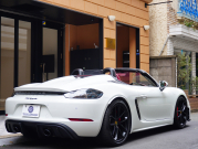 ポルシェ 718スパイダー 4.0 6MT　正規D車 ｽﾎﾟｰﾂｸﾛﾉP ｽﾊﾟｲﾀﾞｰｸﾗｼｯｸｲﾝﾃﾘｱ 18Wayｽﾎﾟｰﾂｼｰﾄ PCMﾅﾋﾞ Bｶﾒﾗ PASM ｽﾎﾟｴｸﾞ 20ｲﾝﾁ718ｽﾊﾟｲﾀﾞｰAW 新車保証付