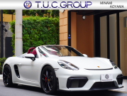 ポルシェ 718スパイダー 4.0 6MT　正規D車 ｽﾎﾟｰﾂｸﾛﾉP ｽﾊﾟｲﾀﾞｰｸﾗｼｯｸｲﾝﾃﾘｱ 18Wayｽﾎﾟｰﾂｼｰﾄ PCMﾅﾋﾞ Bｶﾒﾗ PASM ｽﾎﾟｴｸﾞ 20ｲﾝﾁ718ｽﾊﾟｲﾀﾞｰAW 新車保証付