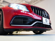 AMG Cクラス C63S ｶﾌﾞﾘｵﾚ ﾚｰﾀﾞｰSP　正規D車 後期ﾓﾃﾞﾙ 510ps 黒幌 赤黒ﾅｯﾊﾟ革 ﾅﾋﾞTV ﾌﾞﾙﾒｽﾀｰ ﾍｯﾄﾞｱｯﾌﾟﾃﾞｨｽﾌﾟﾚｲ ﾊﾟﾌｫｰﾏﾝｽEX ﾊﾟﾌｫｰﾏﾝｽｽﾃｱﾘﾝｸﾞ 専用19/20AW　2年保証