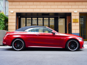 AMG Cクラス C63S ｶﾌﾞﾘｵﾚ ﾚｰﾀﾞｰSP　正規D車 後期ﾓﾃﾞﾙ 510ps 黒幌 赤黒ﾅｯﾊﾟ革 ﾅﾋﾞTV ﾌﾞﾙﾒｽﾀｰ ﾍｯﾄﾞｱｯﾌﾟﾃﾞｨｽﾌﾟﾚｲ ﾊﾟﾌｫｰﾏﾝｽEX ﾊﾟﾌｫｰﾏﾝｽｽﾃｱﾘﾝｸﾞ 専用19/20AW　2年保証