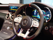 AMG Cクラス C63S ｶﾌﾞﾘｵﾚ ﾚｰﾀﾞｰSP　正規D車 後期ﾓﾃﾞﾙ 510ps 黒幌 赤黒ﾅｯﾊﾟ革 ﾅﾋﾞTV ﾌﾞﾙﾒｽﾀｰ ﾍｯﾄﾞｱｯﾌﾟﾃﾞｨｽﾌﾟﾚｲ ﾊﾟﾌｫｰﾏﾝｽEX ﾊﾟﾌｫｰﾏﾝｽｽﾃｱﾘﾝｸﾞ 専用19/20AW　2年保証