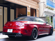 AMG Cクラス C63S ｶﾌﾞﾘｵﾚ ﾚｰﾀﾞｰSP　正規D車 後期ﾓﾃﾞﾙ 510ps 黒幌 赤黒ﾅｯﾊﾟ革 ﾅﾋﾞTV ﾌﾞﾙﾒｽﾀｰ ﾍｯﾄﾞｱｯﾌﾟﾃﾞｨｽﾌﾟﾚｲ ﾊﾟﾌｫｰﾏﾝｽEX ﾊﾟﾌｫｰﾏﾝｽｽﾃｱﾘﾝｸﾞ 専用19/20AW　2年保証