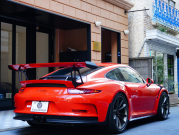 ポルシェ 911(Type991.1) GT3 RS 正規D車 左H カーボンバケット カーボン&フルレザーインテリア Fリフター スポエグ ナビTV OPカラー 2年保証付