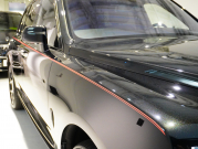 ロールスロイス カリナン 6.75 4WD Black Badge　正規D車 左H Starlight Headliner ACC 黒革 ｼｰﾄﾋｰﾀｰ&ﾍﾞﾝﾁﾚｰﾀｰ 純正HDDﾅﾋﾞTV 360ｶﾒﾗ RR刺繍 ﾗﾑｳｰﾙﾌﾛｱﾏｯﾄ 専用22ｲﾝﾁAW