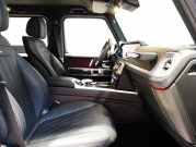 AMG Gクラス G63 AMG Editionマットブラック 正規D車 限定車 左H 専用黒革 サンルーフ 純正ナビTV Burmester AMGパフォーマンスEX ナイトPKG AMG22インチAW BRABUSボンネットドーム  カーボンFリップ 2年保証