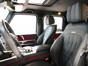 AMG Gクラス G63 AMG Editionマットブラック 正規D車 限定車 左H 専用黒革 サンルーフ 純正ナビTV Burmester AMGパフォーマンスEX ナイトPKG AMG22インチAW BRABUSボンネットドーム  カーボンFリップ 2年保証