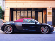 アウディ R8 ｽﾊﾟｲﾀﾞｰ 5.2 FSI V10 Quattro　正規D車 左H ﾚｯﾄﾞﾌｧｲﾝﾅｯﾊﾟﾚｻﾞｰｽﾎﾟｰﾂｼｰﾄ ﾌﾙﾚｻﾞｰﾄﾘﾑ 純正MMIﾅﾋﾞ ﾊﾞｰﾁｬﾙｺｯｸﾋﾟｯﾄ OP20ｲﾝﾁAW　2年保証