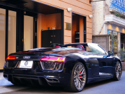 アウディ R8 ｽﾊﾟｲﾀﾞｰ 5.2 FSI V10 Quattro　正規D車 左H ﾚｯﾄﾞﾌｧｲﾝﾅｯﾊﾟﾚｻﾞｰｽﾎﾟｰﾂｼｰﾄ ﾌﾙﾚｻﾞｰﾄﾘﾑ 純正MMIﾅﾋﾞ ﾊﾞｰﾁｬﾙｺｯｸﾋﾟｯﾄ OP20ｲﾝﾁAW　2年保証