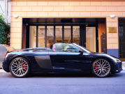 アウディ R8 ｽﾊﾟｲﾀﾞｰ 5.2 FSI V10 Quattro　正規D車 左H ﾚｯﾄﾞﾌｧｲﾝﾅｯﾊﾟﾚｻﾞｰｽﾎﾟｰﾂｼｰﾄ ﾌﾙﾚｻﾞｰﾄﾘﾑ 純正MMIﾅﾋﾞ ﾊﾞｰﾁｬﾙｺｯｸﾋﾟｯﾄ OP20ｲﾝﾁAW　2年保証