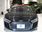 アウディ R8 ｽﾊﾟｲﾀﾞｰ 5.2 FSI V10 Quattro　正規D車 左H ﾚｯﾄﾞﾌｧｲﾝﾅｯﾊﾟﾚｻﾞｰｽﾎﾟｰﾂｼｰﾄ ﾌﾙﾚｻﾞｰﾄﾘﾑ 純正MMIﾅﾋﾞ ﾊﾞｰﾁｬﾙｺｯｸﾋﾟｯﾄ OP20ｲﾝﾁAW　2年保証