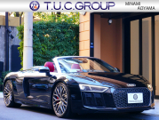 アウディ R8 ｽﾊﾟｲﾀﾞｰ 5.2 FSI V10 Quattro　正規D車 左H ﾚｯﾄﾞﾌｧｲﾝﾅｯﾊﾟﾚｻﾞｰｽﾎﾟｰﾂｼｰﾄ ﾌﾙﾚｻﾞｰﾄﾘﾑ 純正MMIﾅﾋﾞ ﾊﾞｰﾁｬﾙｺｯｸﾋﾟｯﾄ OP20ｲﾝﾁAW　2年保証